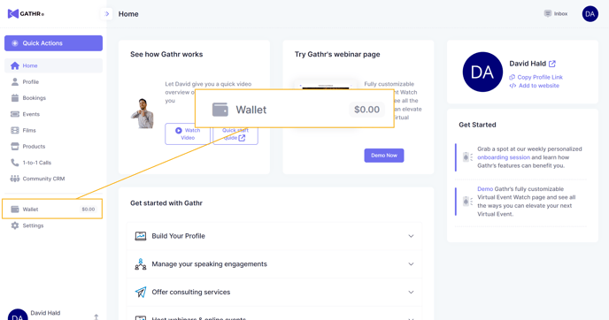 How to Add Payout Info