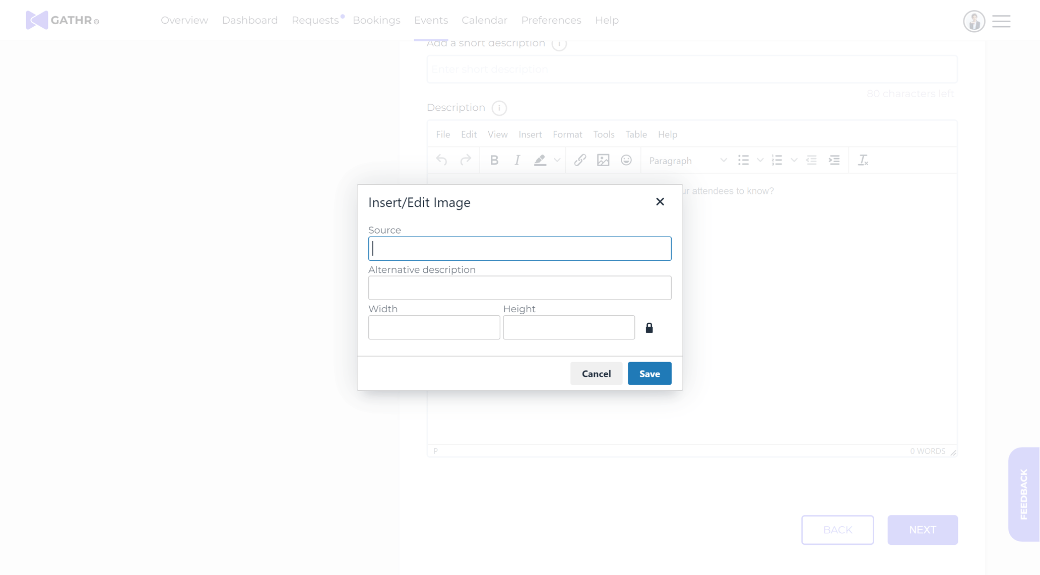 How to Add Images to Your Event Page